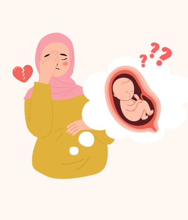 bayi kesedihan ibu