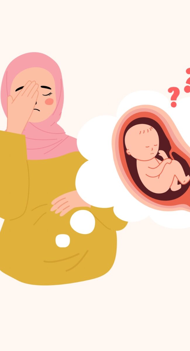 bayi kesedihan ibu
